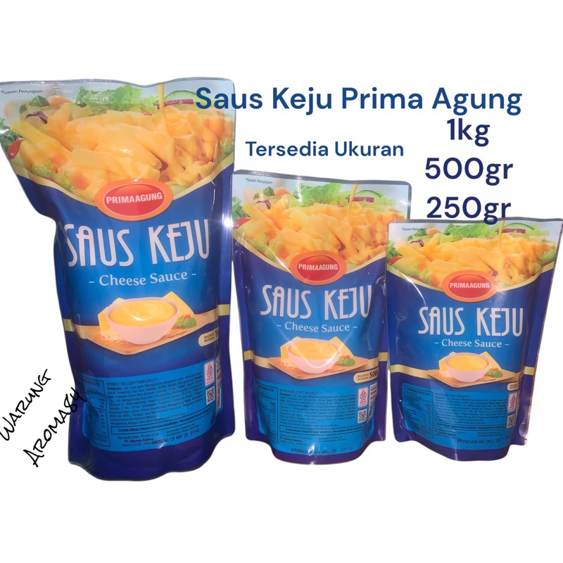 

Saus Keju 500gr Prima Agung