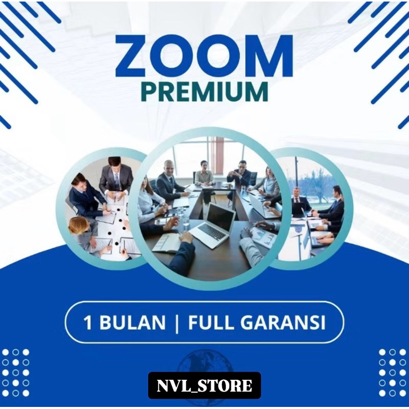ZOOM Premium 100 Peserta  1 Bulan Bergaransi