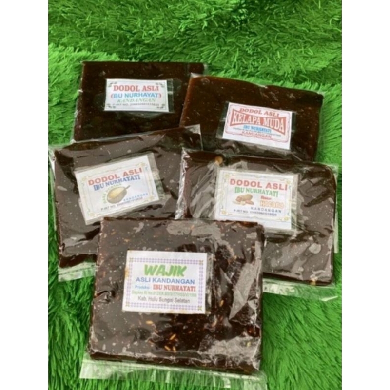 

Dodol Asli Kandangan berat (150gr) Produksi IBU NURHAYATI