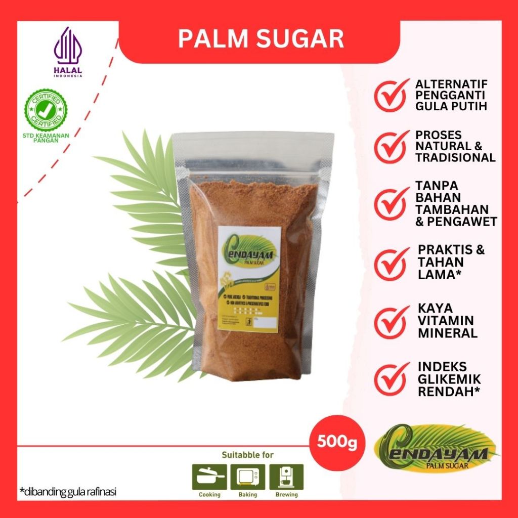 

GULA SEMUT AREN CENDAYAM 500 GRAM