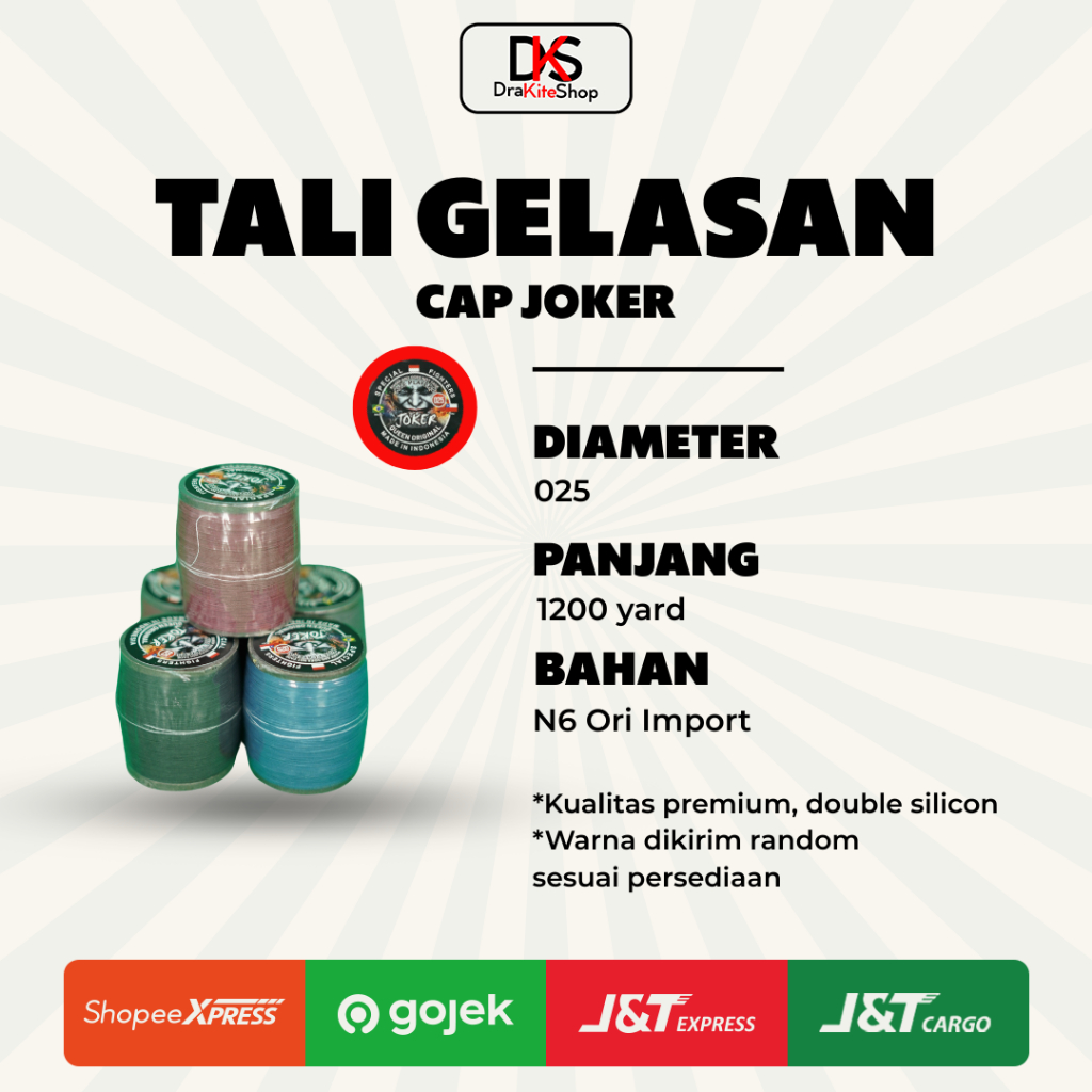 Tali Gelasan JOKER 025 1200 Yard