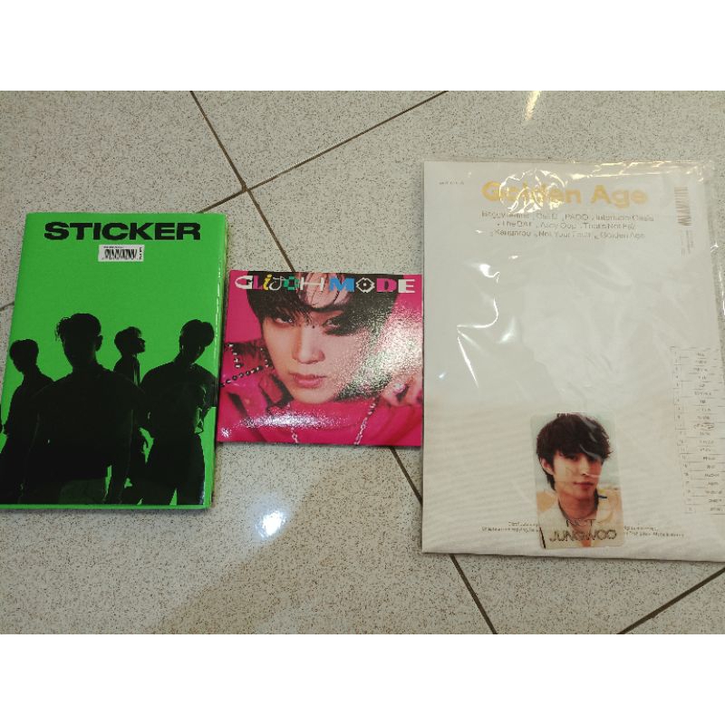 album NCT murah minus pc album sticker sticky ver glitch mode digipact haechan ver golden age collec