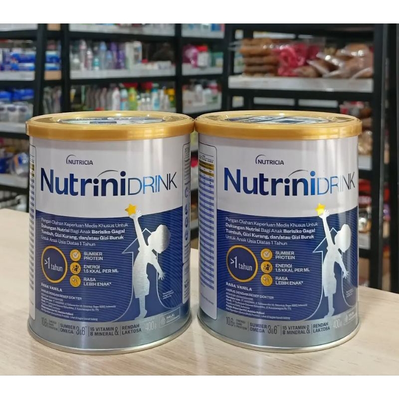 NUTRINIDRINK POWDER VANILLA 400GR