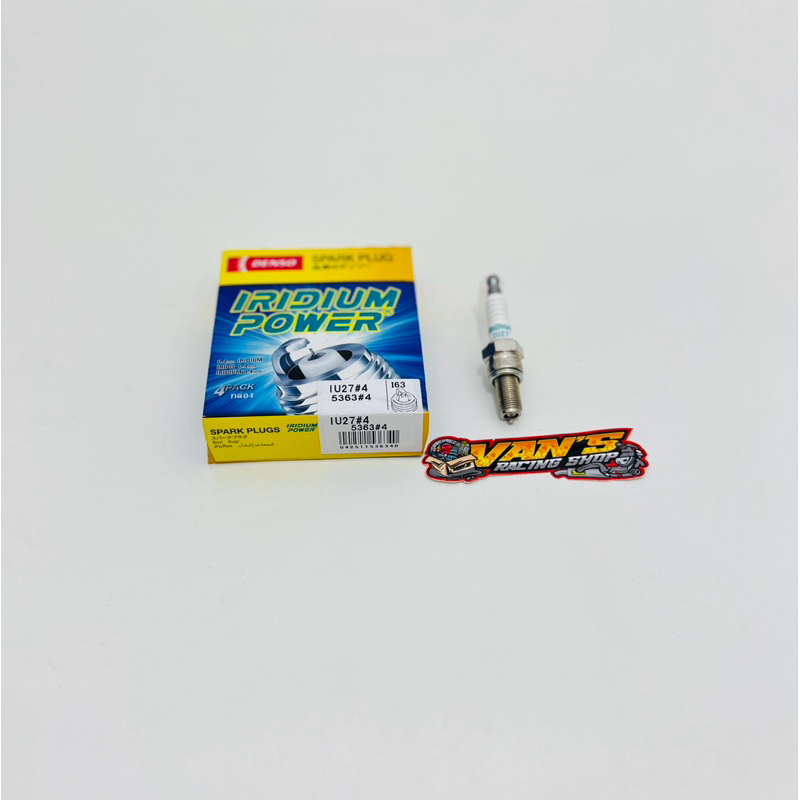 Busi DENSO IRIDIUM IU27 ORIGINAL Vixion mx king mx old new kph supra x 125 fi Beat injeksi verza CBR