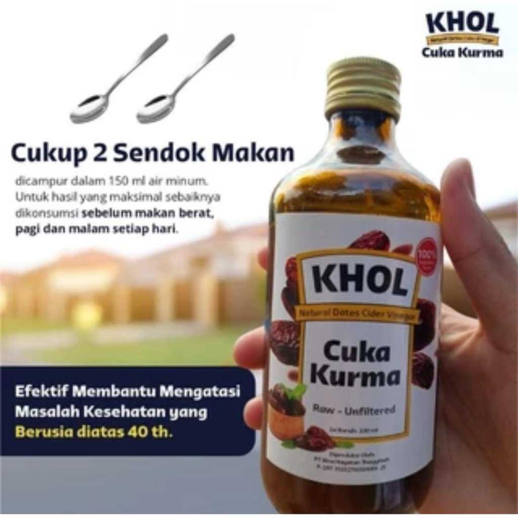 

Cuka kurma KHOL 330gram