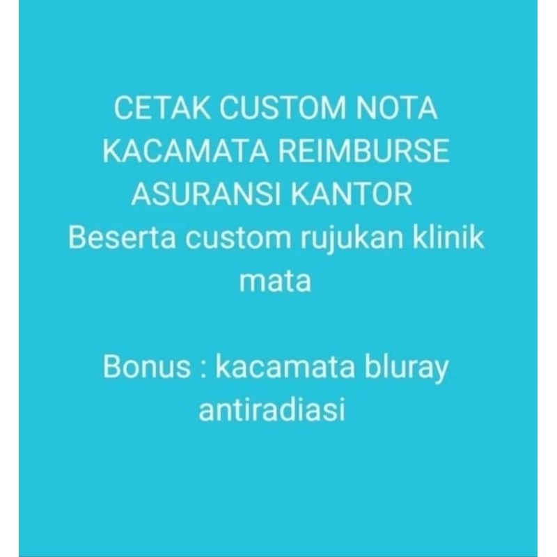 

CETAK CUSTOM REIMBERUS* AS*NSI KANTOR