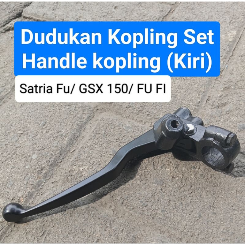 (Set) Dudukan Kopling/ Rumah Kopling + Handle kopling kiri Satria FU/ Satria FU FI/ GSX 150 Model St