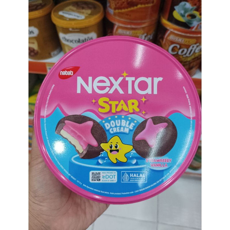 

NABATI NEXTAR NASTAR 171 GR / NABATI STAR DOUBLE CREAM 157,5 GR