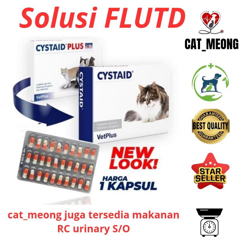 CYSTAID PLUS - CYSTAID PLUS - CYSTAID PLUS - Obat Saluran Kencing - Vetplus