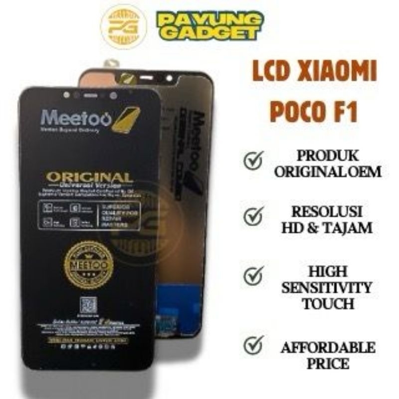 LCD XIAOMI POCO F1 ORIGINAL FULLSET