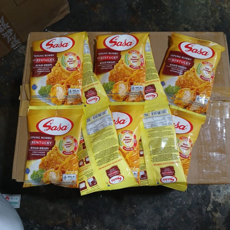 

Sasa Tepung Bumbu Kentucky Ayam Krispy 1 Renceng