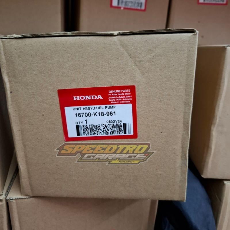 FUEL PUMP POMPA BENSIN MOTOR HONDA CB150 VERZA 16700-K18-961