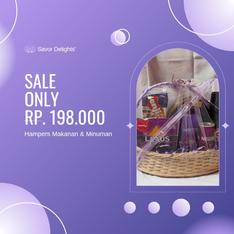 

✨️ SAVOR DELIGHTS ONLY RP 198.000 ✨️