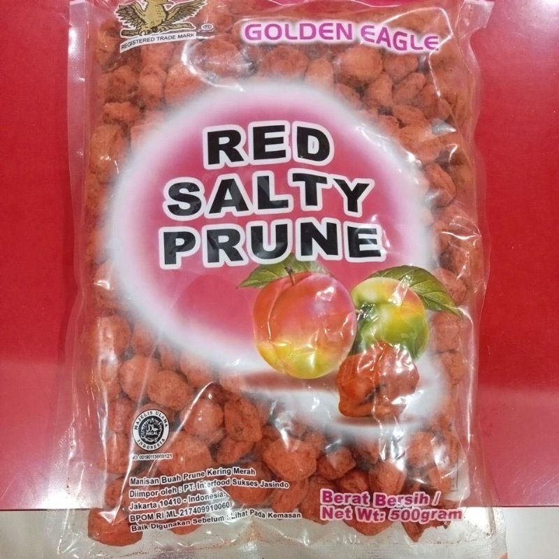 

red salty plum