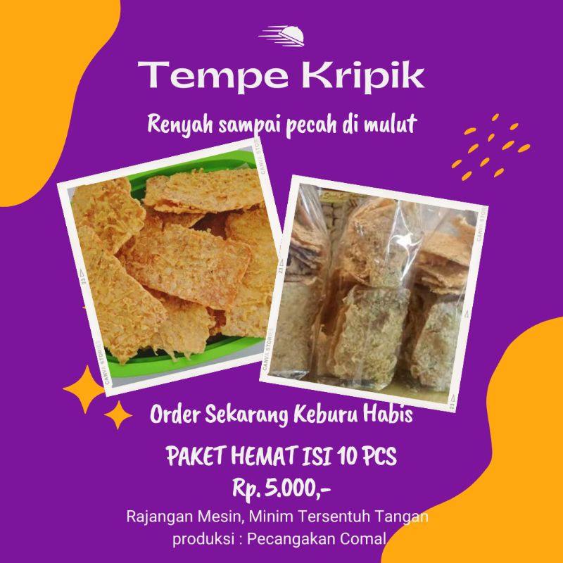 

Paket Dagang Tempe Keripik