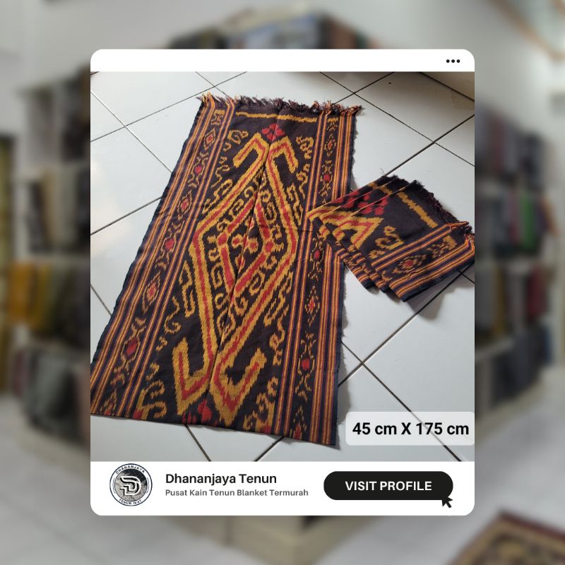 Dhananjaya Tenun || Selendang Kain Tenun Toraja Asli Termurah