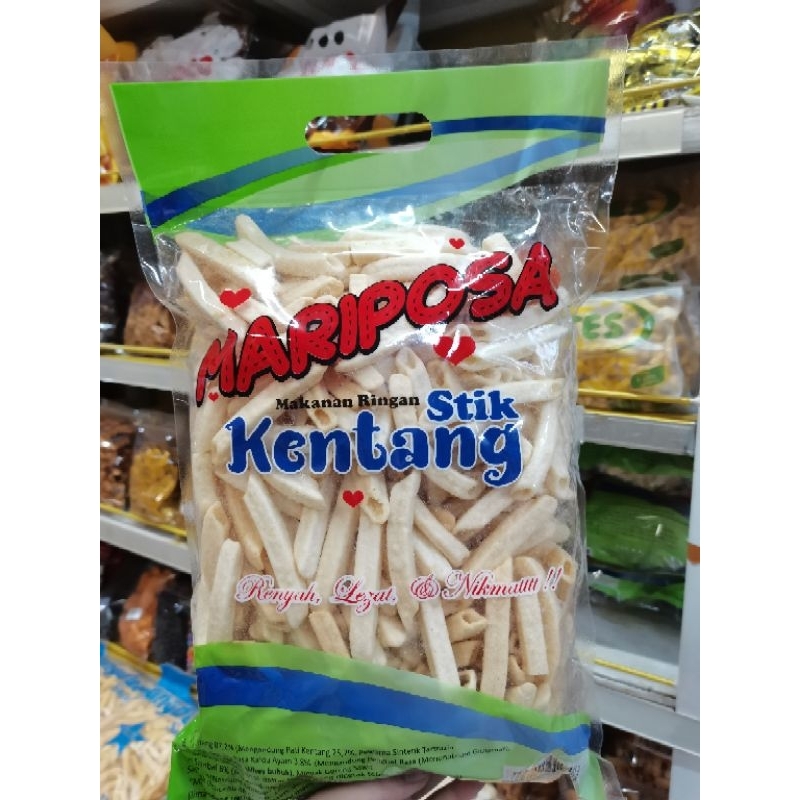 SNACK KENTANG MARIPOSA ORIGINAL & KEJU
