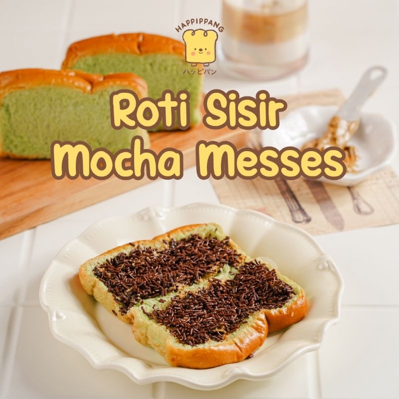

Roti Sisir HappiPpang - Mocha Messes & Cream Cheese