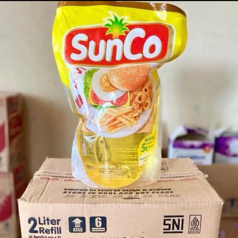 

Minyak Goreng Sunco 2Liter (3pcs Lebih murah)