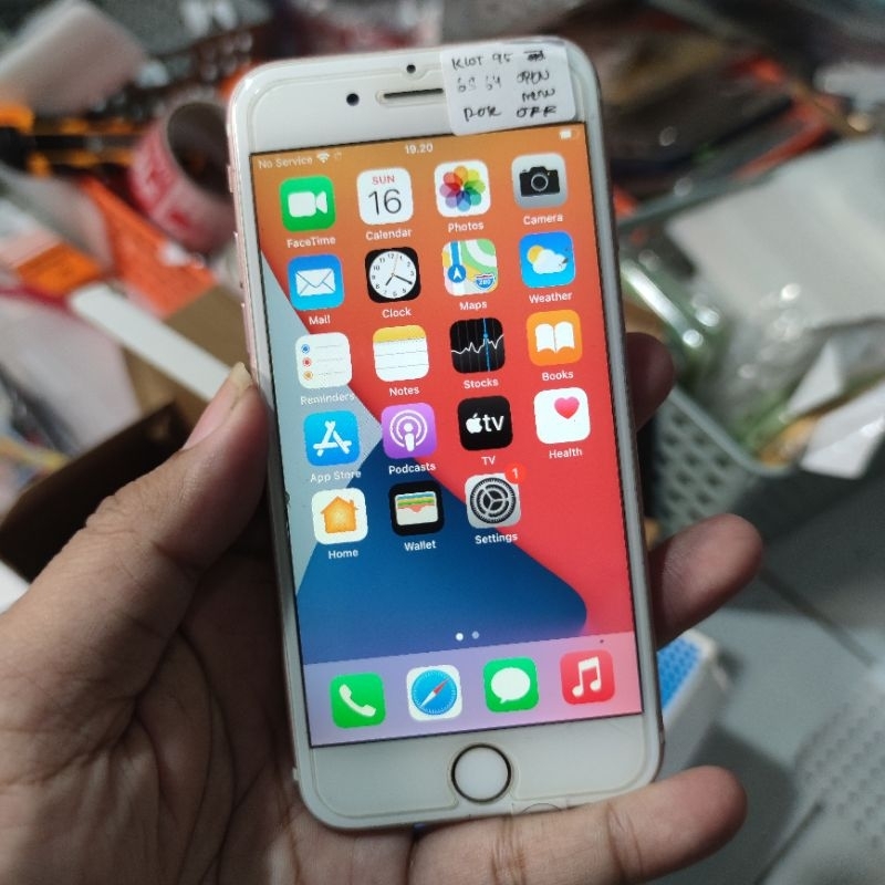 (95) IPHONE 6S 64GB BUKAN BYPASS ROSEGOLD