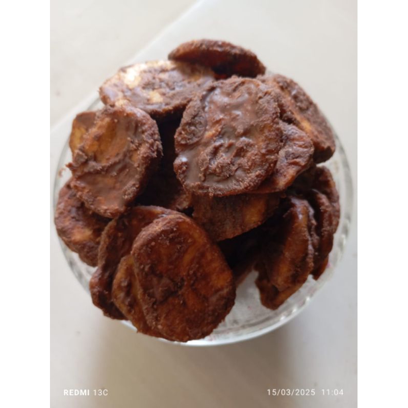 

Kripik Pisang coklat 120 gr
