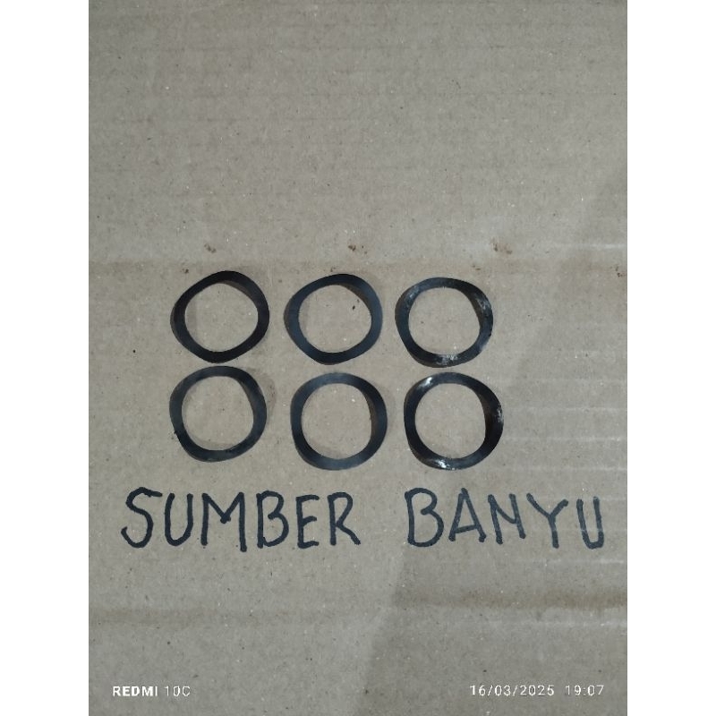 Ring gelombang pompa air national/panasonic 125 (bearing 629)