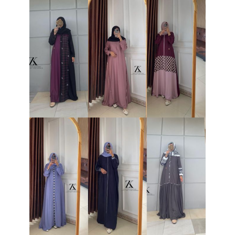Dress and kaftan Maret series by Zakiyah kaftan
