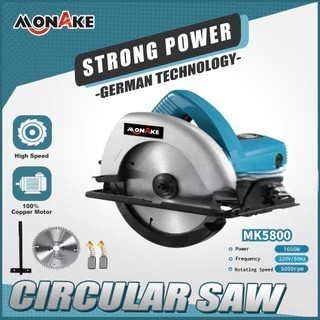 MONAKE MESIN CIRCULAR SAW / MESIN GERGAJI / MESIN POTONG KAYU MK5800