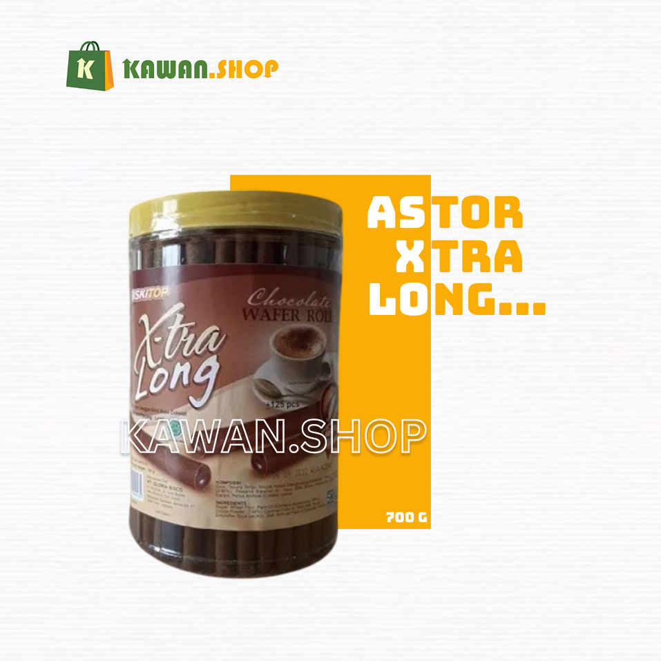 

Astor X-Tra Long – Wafer Roll Coklat Renyah & Panjang!