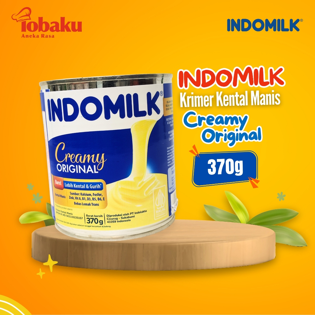 

Indomilk Krimer Kental Manis Creamy Original 370g _