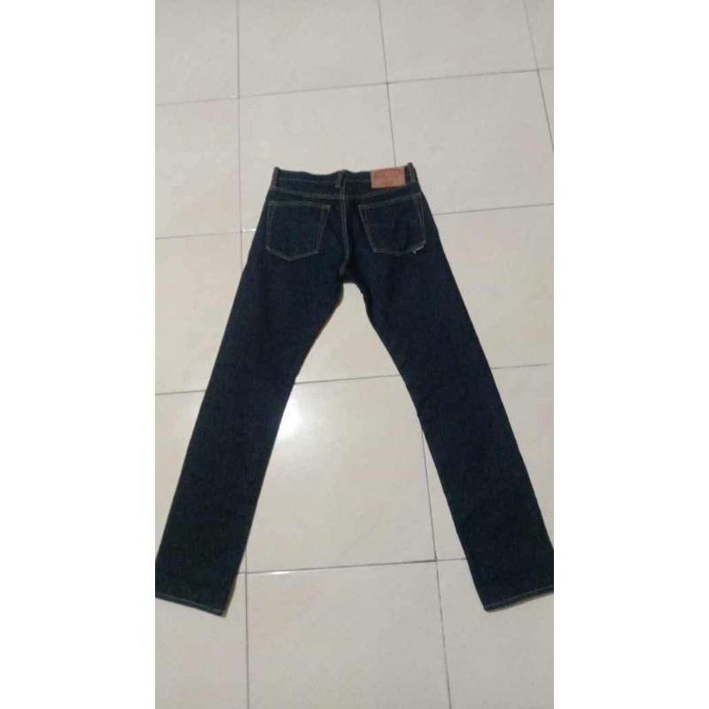 Izhman Denim deep indigo 16oz art olympus unsanforize