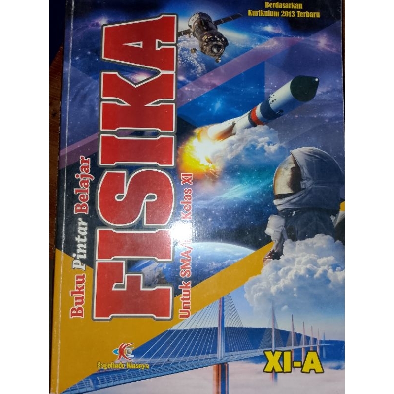 PRELOVED BUKU FISIKA KELAS 11 SEMESTER 1||SAGUFINDO KINARYA