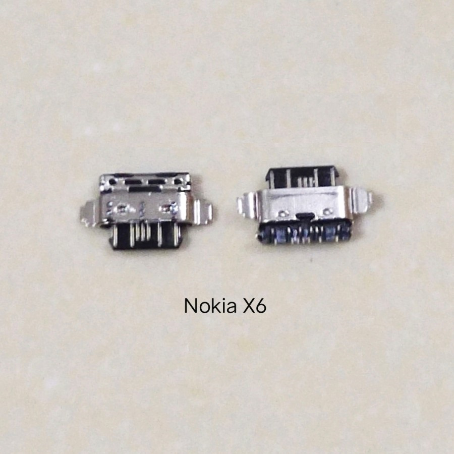 KONEKTOR CHARGER ONLY NOKIA X6 NOKIA 6.1+ PLUS CONNECTOR LUBANG CASAN