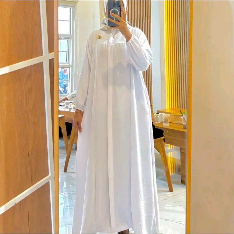 gamis crinkle airflow  LD110cm