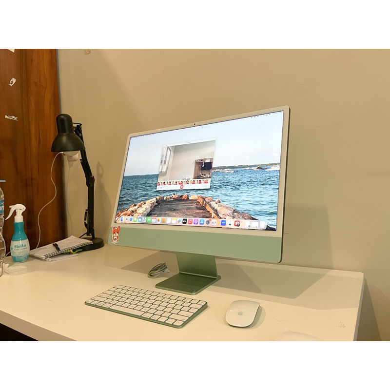 iMac 24” Sage Green 2021 Pemakaian Pribadi (Sistem Lelang)