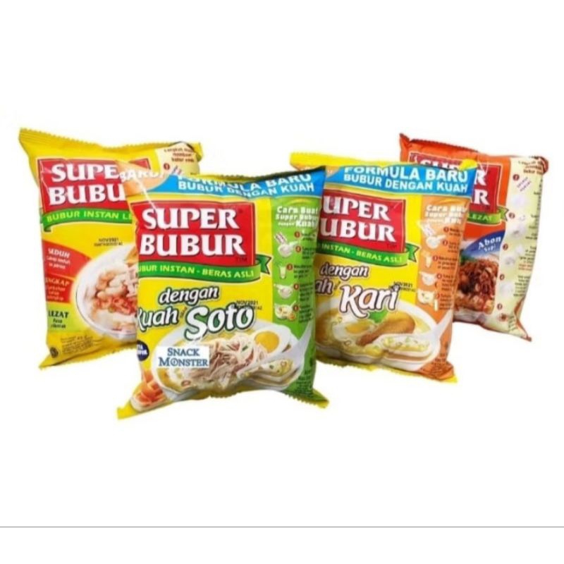 

SUPER BUBUR ABON SAPI DAN RASA AYAM