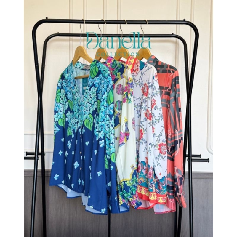 Blueberry Top Bkk | Atasan Wanita - Kemeja - Blouse