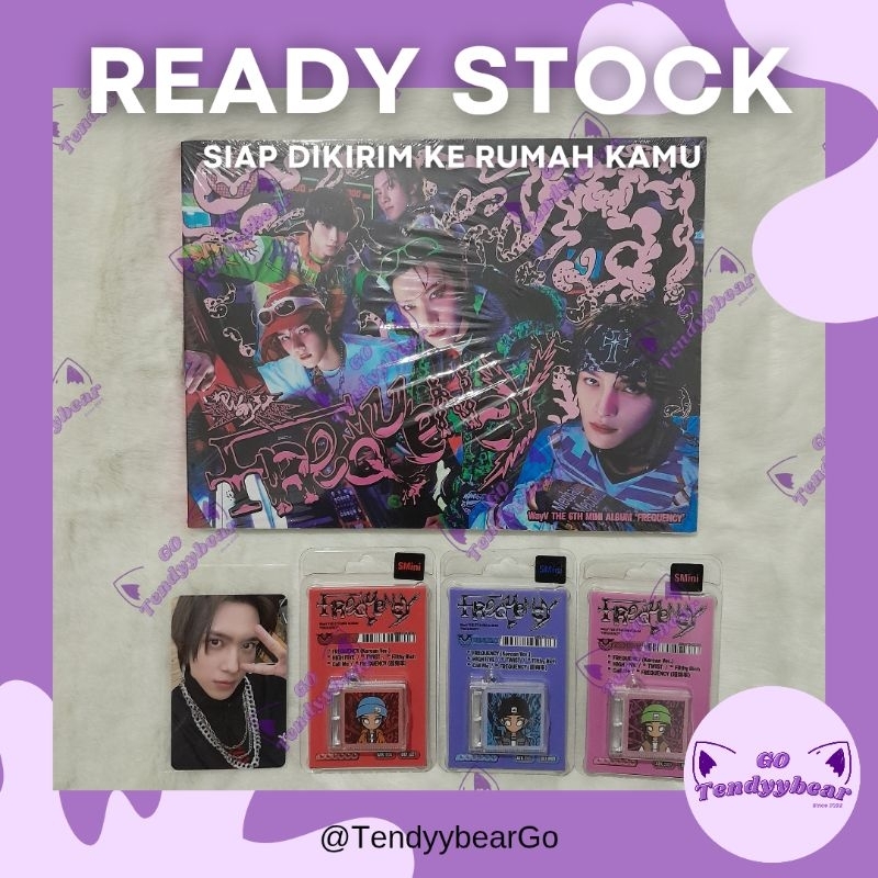 [READY] ALBUM WAYV - FREQUENCY (PHOTOBOOK POB APPLE MUSIC & SMINI TEN HENDERY YANGYANG)