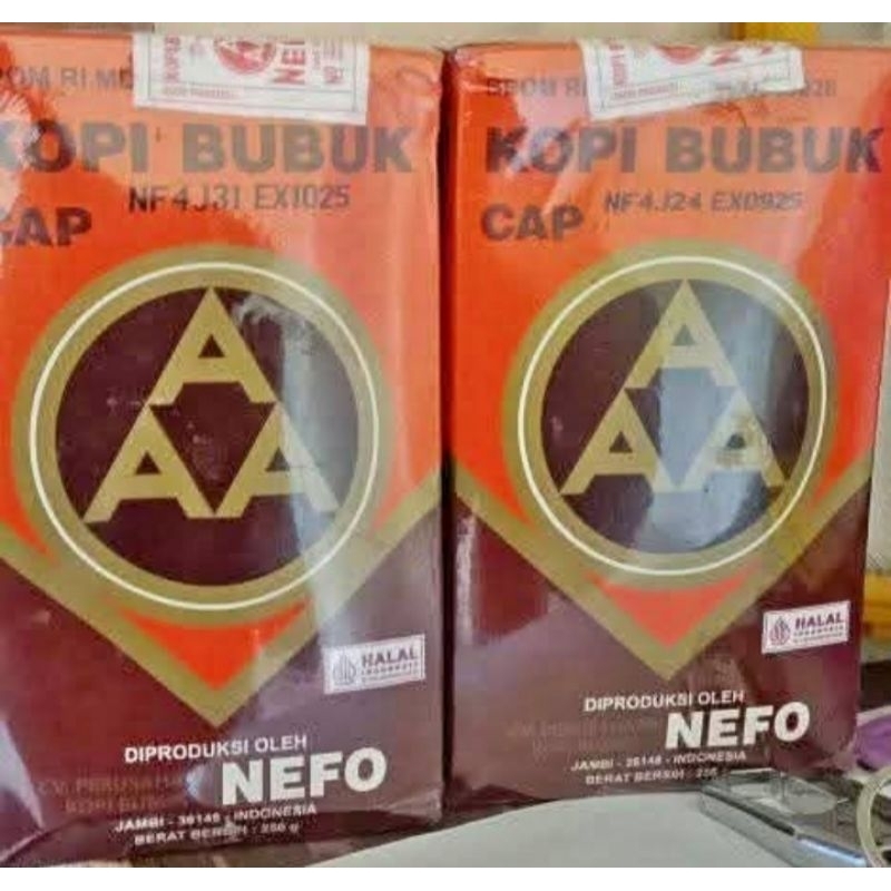 

kopi AAA Nefo Asli jambi 250gr