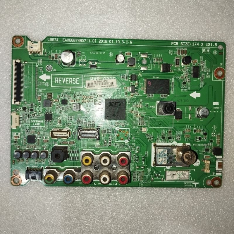 mainboard tv led LG 32LH510 32LH510D
