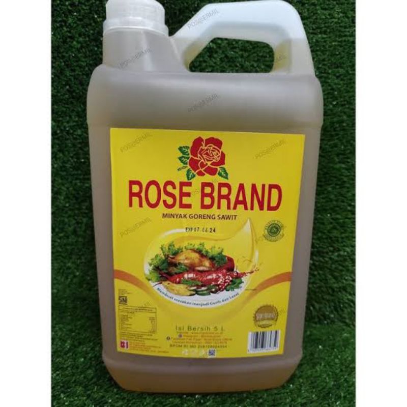 

Minyak makan rose brand 5000ml/ rose brand minyak goreng 5liter