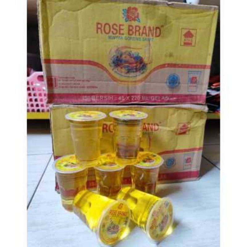 

Minyak goreng rose brand 220ml