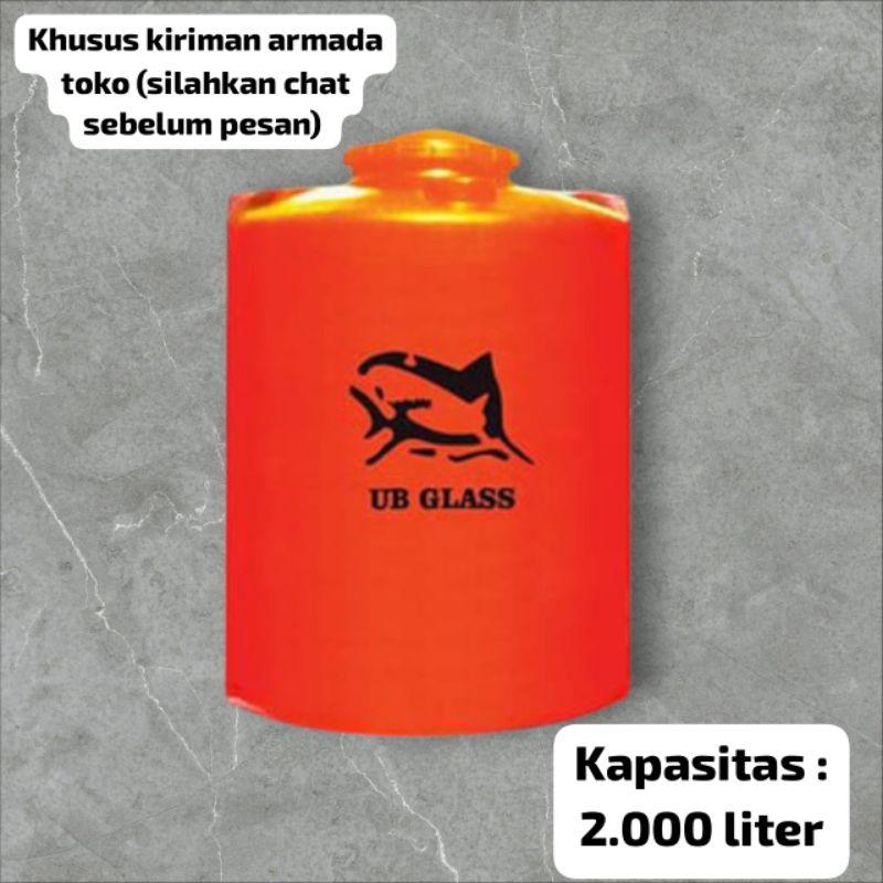 Toren Air 2000 liter Tangki Air Murah