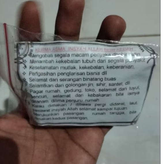 

Kurma Asma' Khizib 7 kubro Spesial 17 ramadhan
