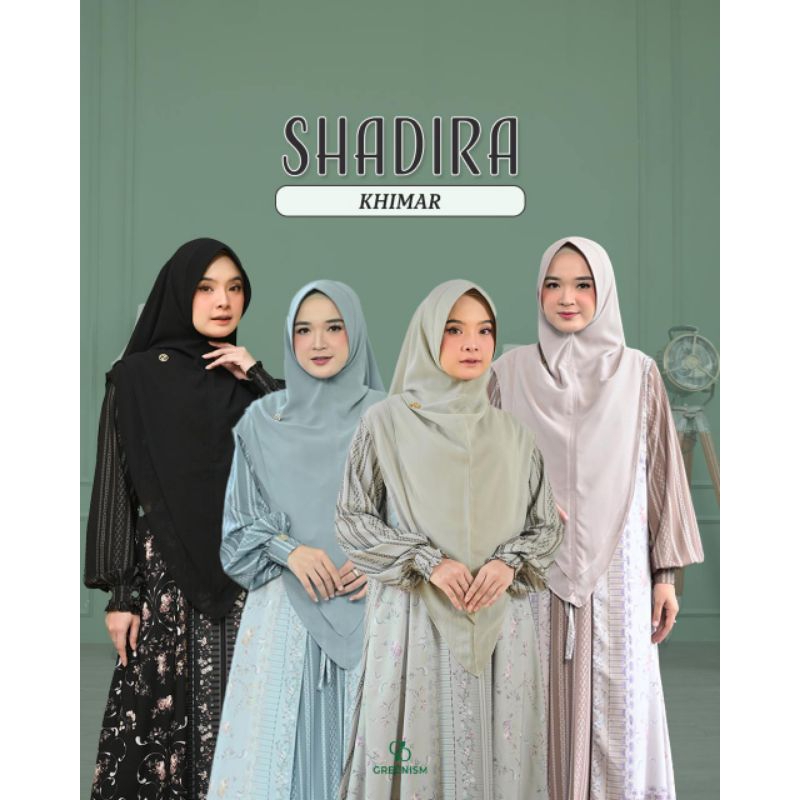 SHADIRA HIJAB DEWASA BY GREENISM | SARIMBIT SHADIRA BY GREENISM | SARIMBIT GREENISM 2025 | KERUDUNG 