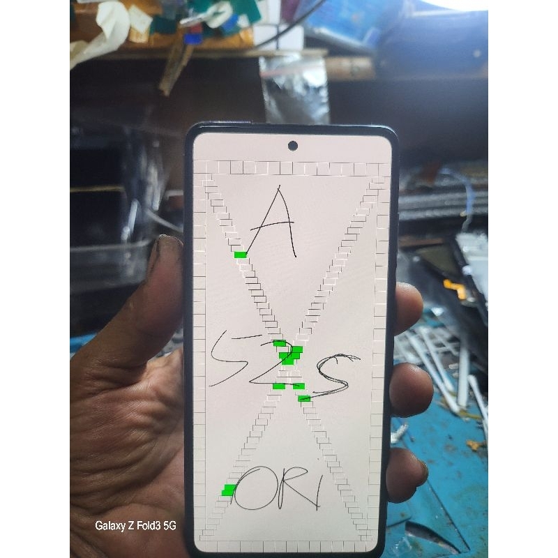 lcd samsung a52 /a52s original copotan plus frame