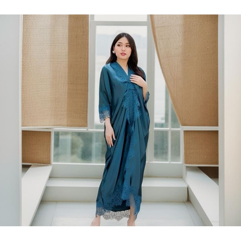 baju kaftan lebaran/pesta 2025 cantik elegan