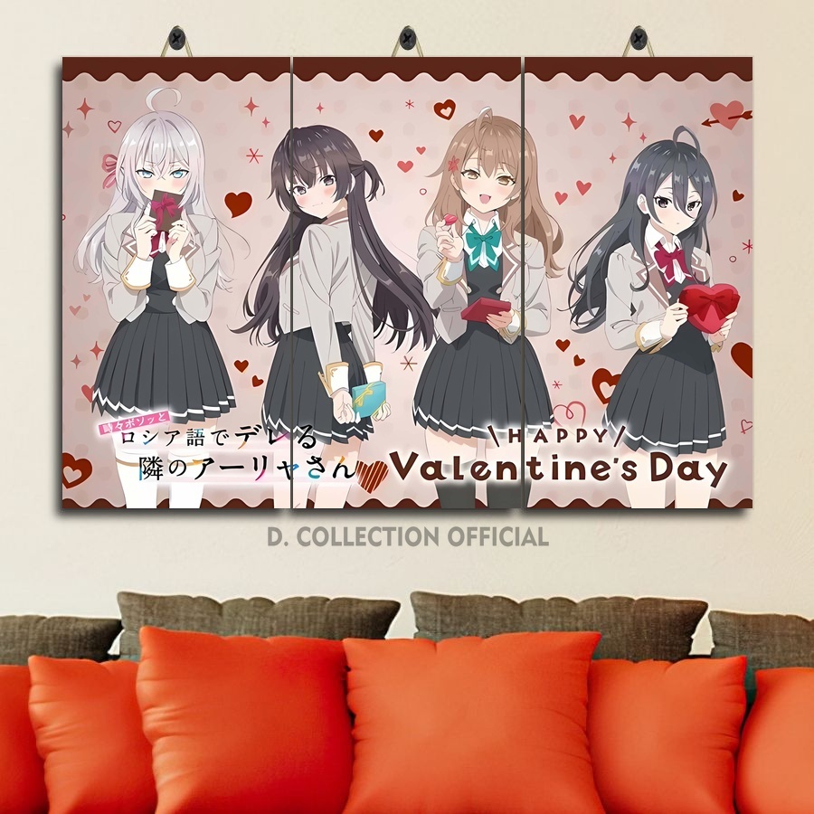 Pajangan Ruangan Tokidoki Bosotto Alya | Poster Dinding Keren | Poster Dingding |JOI/MSWXZ