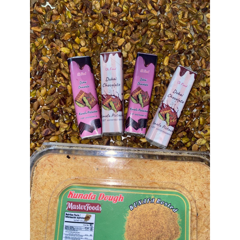 

Coklat Dubai Pistachio Kunafe