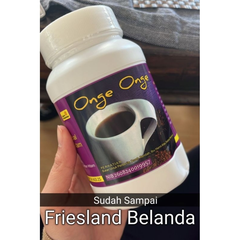 

GFD ONGE ONGE Besar BOTOL PUTIH Serbuk Herbal Ketumbar Hitam 250 gram